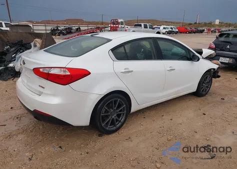 2014 Kia Forte Ex из США, поврежденный, VIN KNAFX4A84E5103575